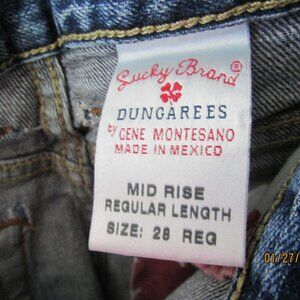 Lucky Mid Rise Flair Blue Jeans